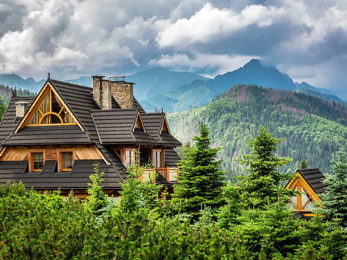 Zakopane w tradycyjnym stylu